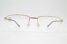 Brille TITANFLEX 821038 Gold plated 22 c. Gold Halbrand Brillengestell Neu