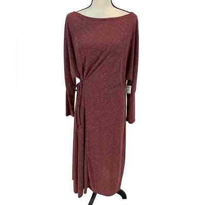 Caslon Long Sleeve Knit Faux Wrap Midi Dress - Red Heather - size XSmall | eBay Caslon Long Sleeve Knit Faux Wrap Midi Dress - Red Heather - size XSmall | eBay