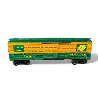 Kris Model Trains - C N W Reefer Model Train Cattle Car - # 49082