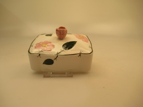 Porzellan - Villeroy & Boch - Serie Wildrose : Butterdose - 20,5x17x14x10x2,5 cm - Bild 6 von 9