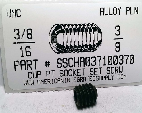 3/8-16X3/4 Thumb Screw Plain Fully Thread Zinc | 200 Pack