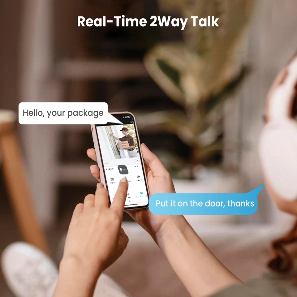 ANRAN Sistema de Cámara de Seguridad Inalámbrica Alimentado por Batería Solar Exterior Hogar Wifi IP Foto 3 de 4