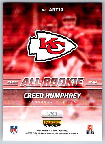 Panini Instant NFL 2021 equipo de novatos - elige tu tarjeta/911 - Imagen 21 de 51