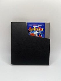 BurgerTime NES (Nintendo Entertainment System, 1987) Game, Manual, Dust Cover