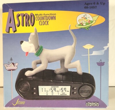 Jetsons Astro Countdown Clock Radio Shack Cartoon Network Christmas ...