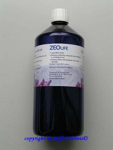 ZEOlife 1000Ml De Korallenzucht Medio Filtrante Líquido 36,90€/L - 第 1/1 張圖片