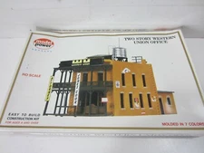 HO Scale Model Power 452 Western Union Office Kit - Unbuilt 