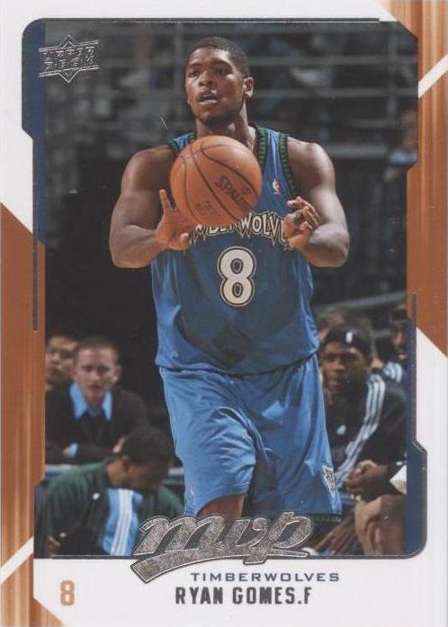 2008-09 Upper Deck MVP - Ryan Gomes #94 - 1 of 2