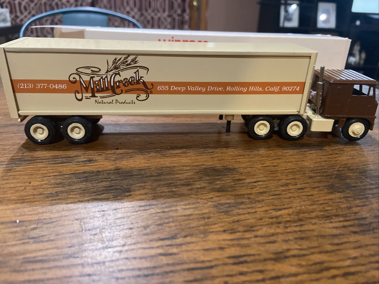 Winross 1/64 Die Cast Semi Truck Mill Creek Natural Products Edition