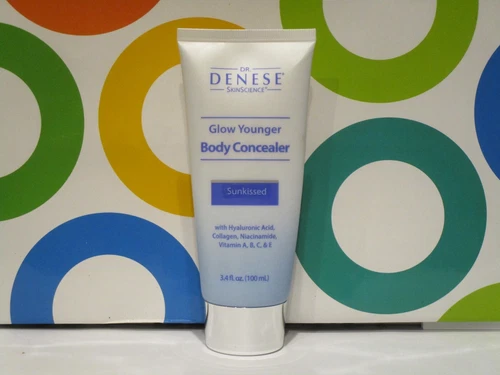 DR. DENESE ~ GLOW YOUNGER BODY CONCEALER ~ SUNKISSED ~ 3.4 OZ