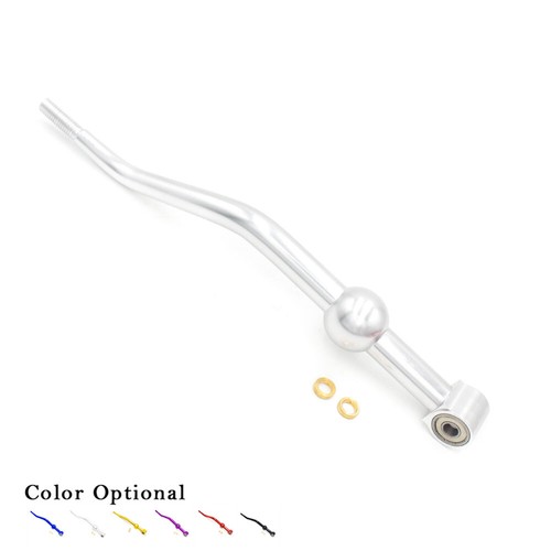 Dual Bend Aluminum Short Throw Shifter For honda Acura Integra 90-95-01 Silver
