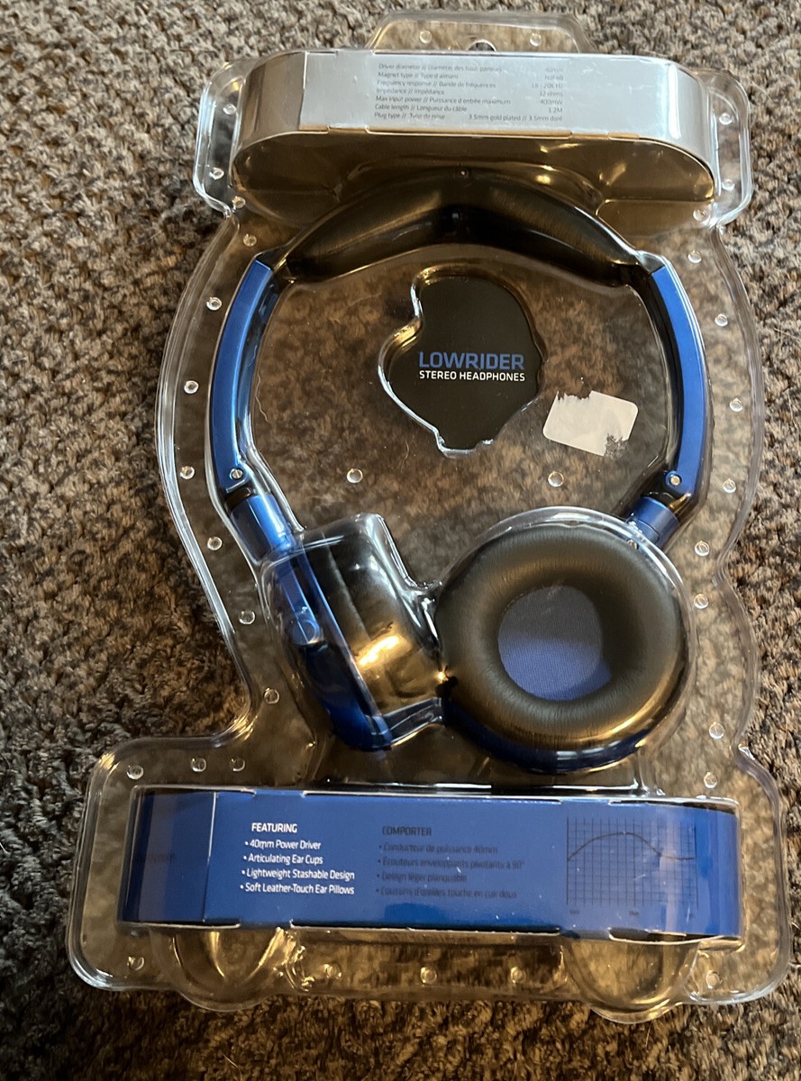 NOS Skullcandy Lowrider for XBOX 360 Over Ear 40mm
