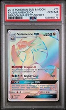 PSA 10 Salamence GX - 73/70 - Dragon Majesty - Pokemon - Read Description