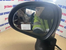 Peugeot 207 2010 PASSENGER LEFT wing door mirror BLACK E4034449