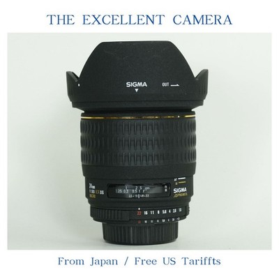 Rare [Unused w/Hood] SIGMA 24mm F/1.8 EX DG ASPHERICAL MACRO For Nikon F JAPAN