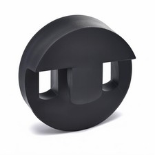 Rubber Cello Mute Full Size Round Tourte Style Practice Silencer in Black