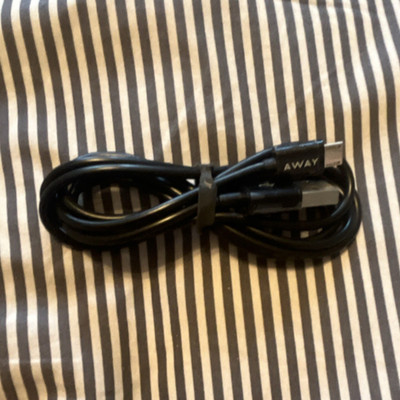 AWAY Black USB-A to Micro-USB Charging & Data Sync Cable, USB 2.0, Universal
