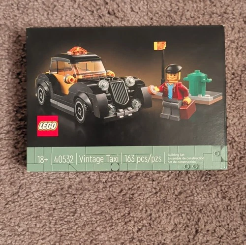 LEGO Vintage Taxi 40532 Complete Set 163 Pieces Building Box