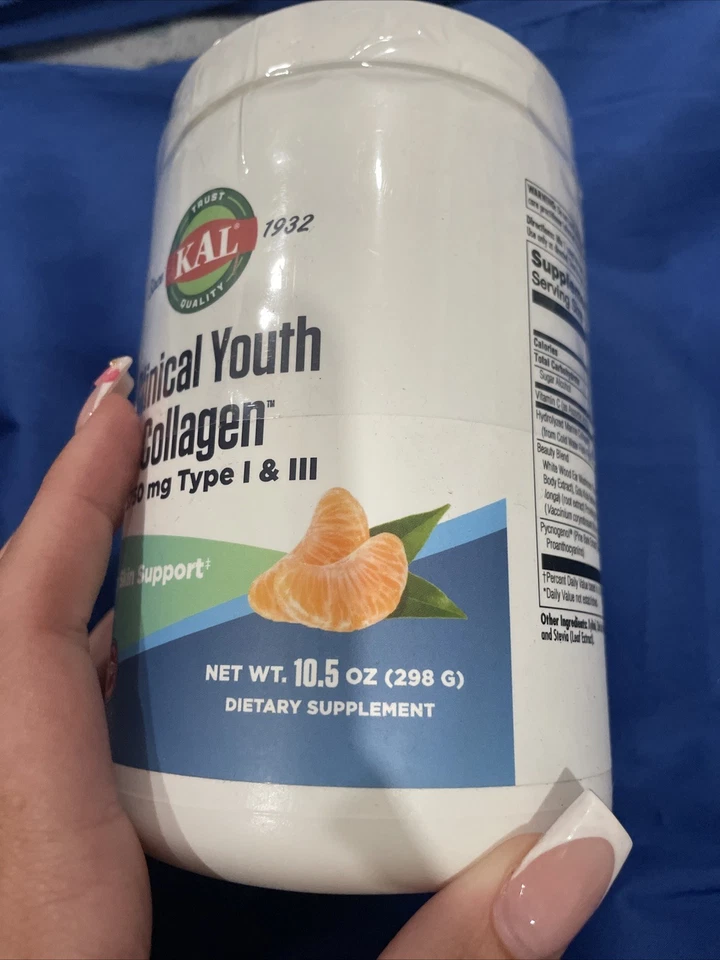 Clinical Youth Collagen™, mandarina, 10,5 oz (298 g) Foto 3 de 4