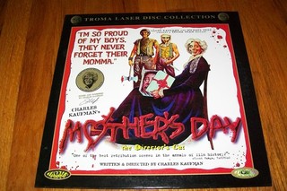 MOTHER'S DAY: THE DIRECTOR'S CUT Laserdisc LD EXCELLENT CONDITION TROMA RARE!