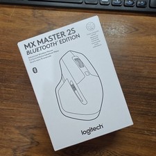 Logitech MX Master 25 Wireless Mouse Black Bluetooth rechargeable NEW SEALED