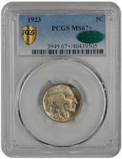 1923 Buffalo PCGS CAC MS 67+