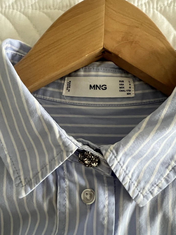 Mango Shirt Style Blouse - Image 3 of 4