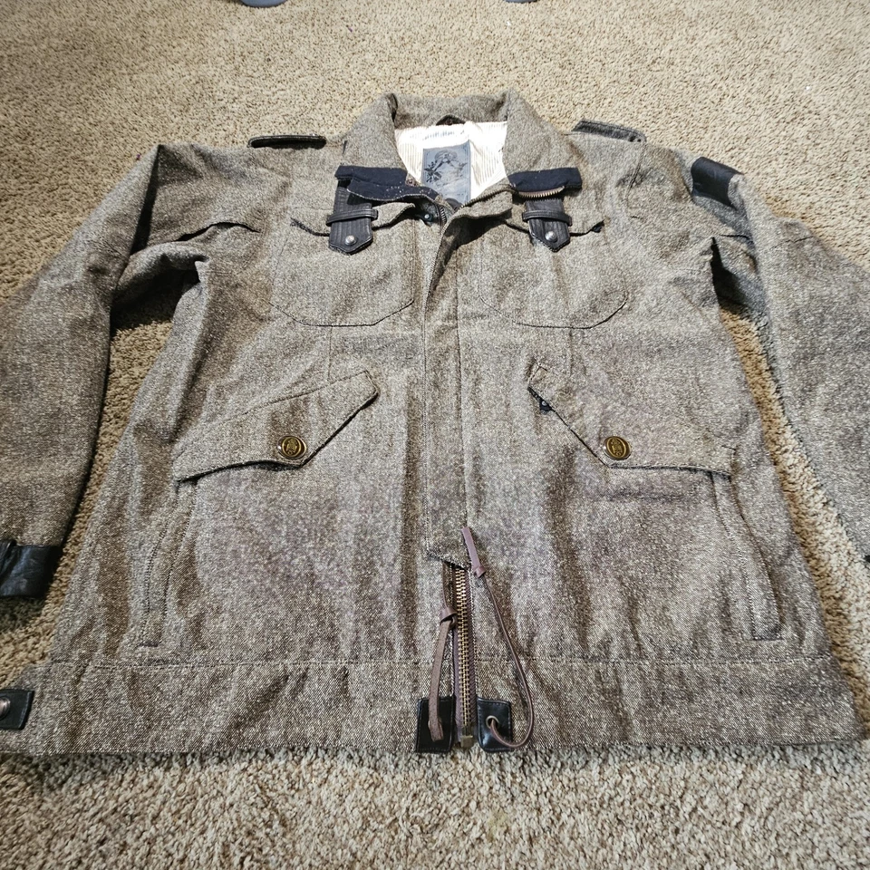 ANALOG The Black Order Tweed Burton AG Hombre Chaqueta XL Abrigo Snowboard Esquí Foto 3 de 4