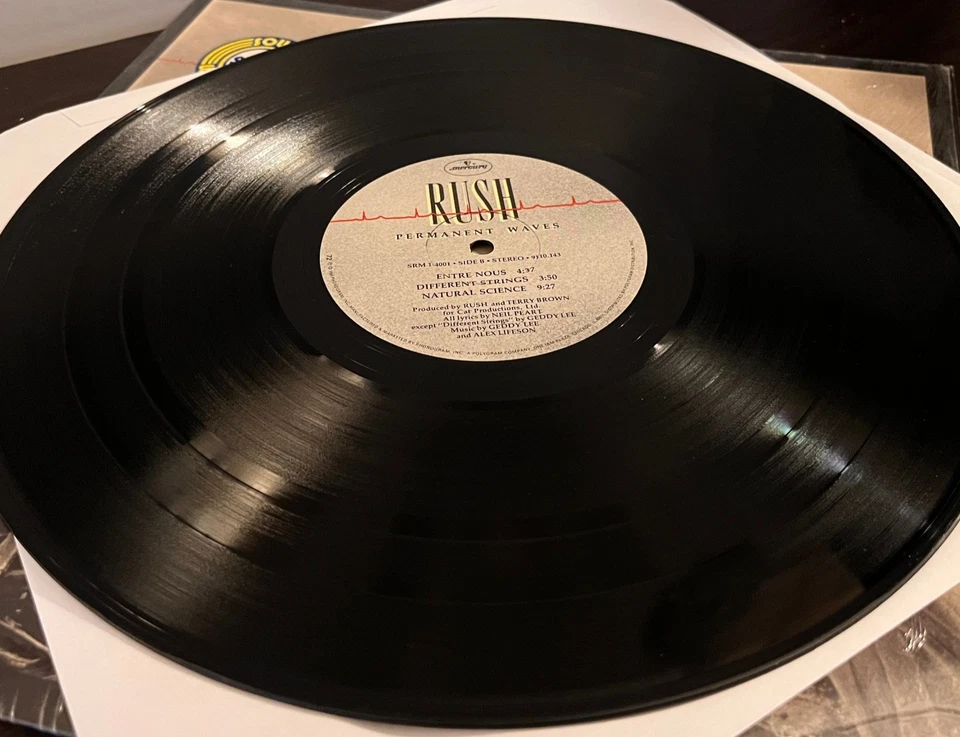 RUSH - Permanent Waves (Masterdisk) (1980) - 12" Vinyl Record LP - VG+ - Image 3 of 3