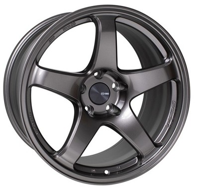 Enkei For PF05 18x9.5 Dark Silver Wheel With 5x114.3 Bolt Pattern & 38mm Offset