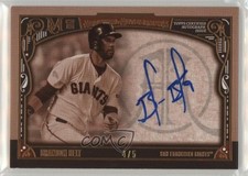 2016 Topps Museum Collection Archival Sepia /5 Brandon Belt #AA-BBE Auto 0b0