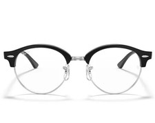 RAY BAN RB4246-V 2000 49-19-140 Gloss Black CLUBROUND Eyeglasses FRAMES ONLY