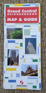 2004 Grand Central Neighborhood Map & Guide - New York City 