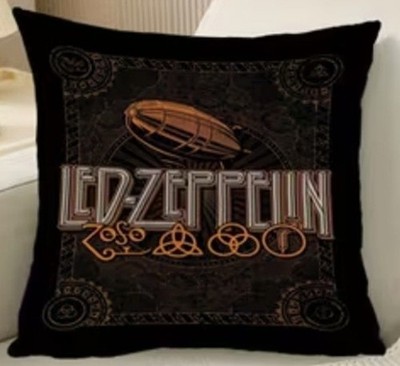 Kissenbezug Led Zeppelin, 45x45 cm, Heavy Metal, Vintage Style