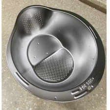 Stainless Steel 302 Colander Sieve Fruit Vegetable Rice Washing Bowl Strainer.