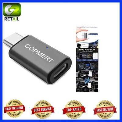 Compact Motorcycle CarPlay Bluetooth Adapter - Compatible with 2024 Road Glide