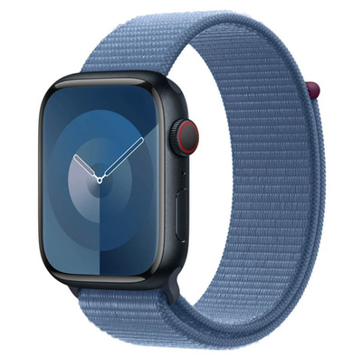 Apple Watch 45 mm Winter Blue Sport Loop, OVP