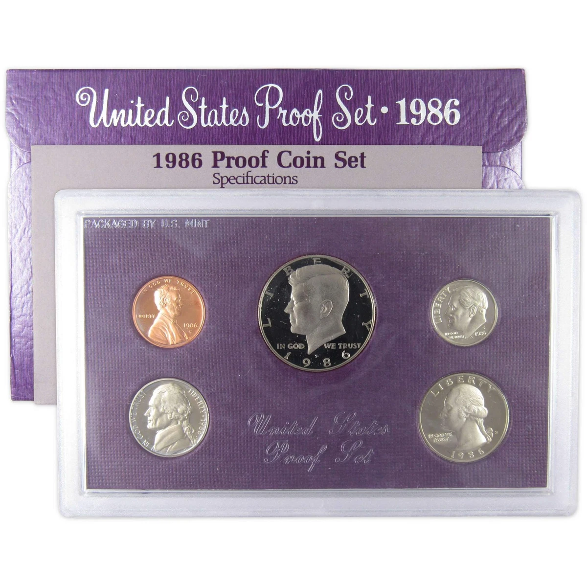1986 US Coin Proof Sets for sale | eBay