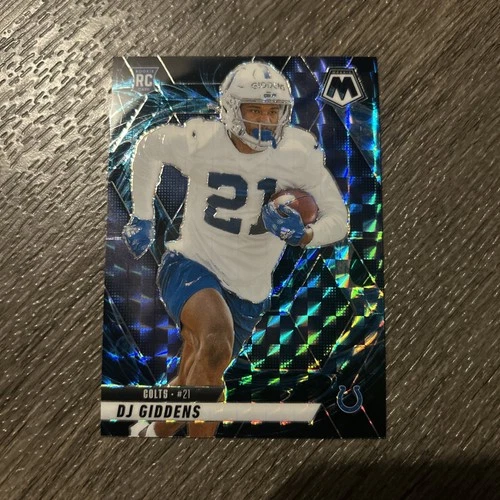 2025 Panini Mosaic #350 DJ Giddens Genesis Mosaic Prizm Case Hit Rookie RC
