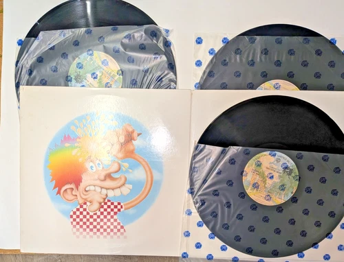 LOT of 4 GRATEFUL DEAD LPs RARE! Faithful EUROPE 72 HISTORIC, WAKE + 2 FREE LPs