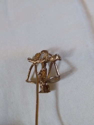 Vintage Metal Scale Stick Pin. - Picture 15 of 18