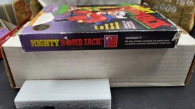 VIDEOJUEGO MIGHTY BOMB JACK NINTENDO NES EN CAJA SIN MANUAL CON PROTECTOR