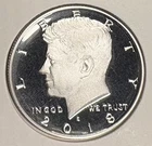 2018 S Proof UNC 90% Silver JFK Half Dollar