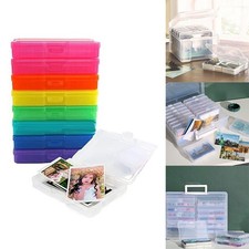 Photo Storage Boxes 4x6 Photograph Picture Album Organiser Craft Container New