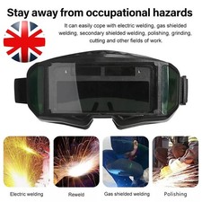 Welding Glasses Auto Darkening Goggles Mask Safety Automatic Dimming Welder UK