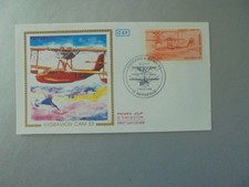 ENVELOPPE 1ER JOUR C.E.F 1985 PA N. 58 HYDRAVION CAMS 53