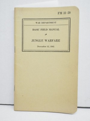 FM 31-20  Jungle Warfare