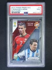 2014 Panini Prizm World Cup Cristiano Ronaldo/Lionel Messi #19 Matchups PSA 9