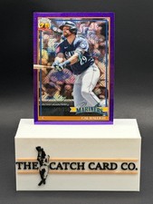 2026 Topps - 1991 Topps Chrome Silver Pack Purple /150 Cal Raleigh #91C-80