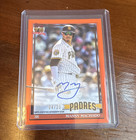 2026 Topps Series 1 Manny Machado 1991 Topps Baseball Autographs (RAW)
